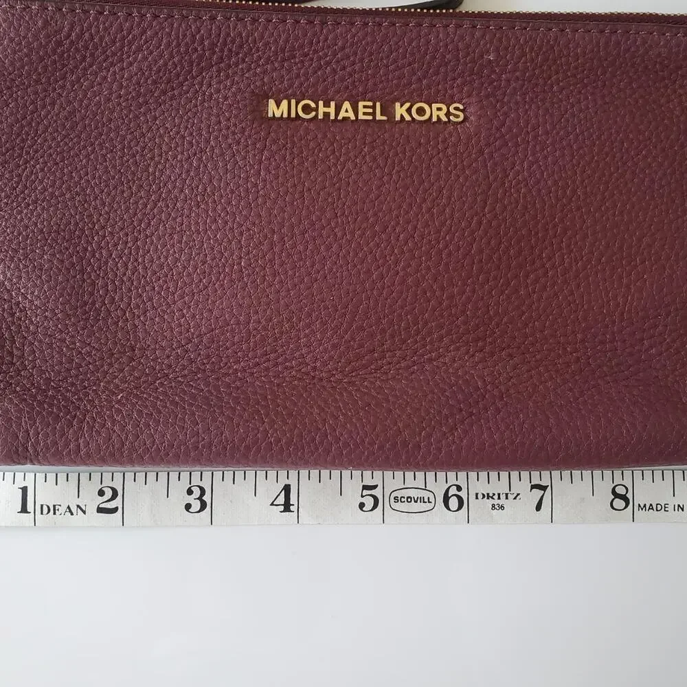 Burgundy Michael Kors Wallet